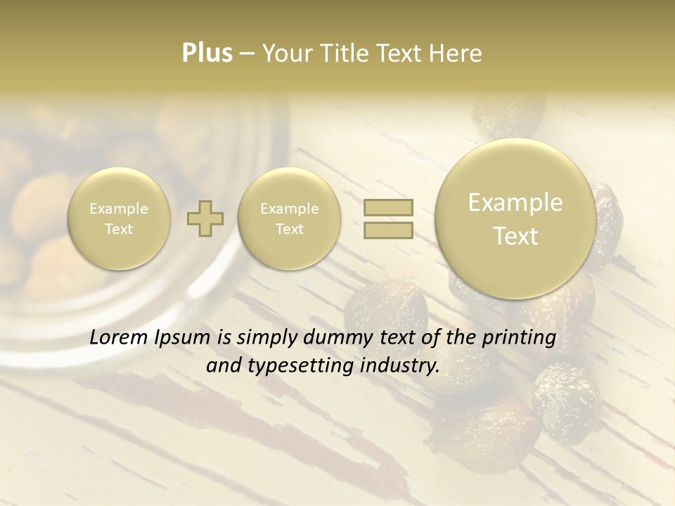 Jar Brine Glass PowerPoint Template