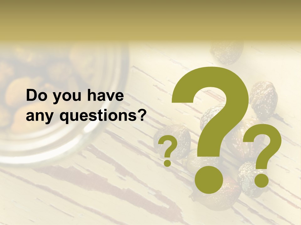 Jar Brine Glass PowerPoint Template