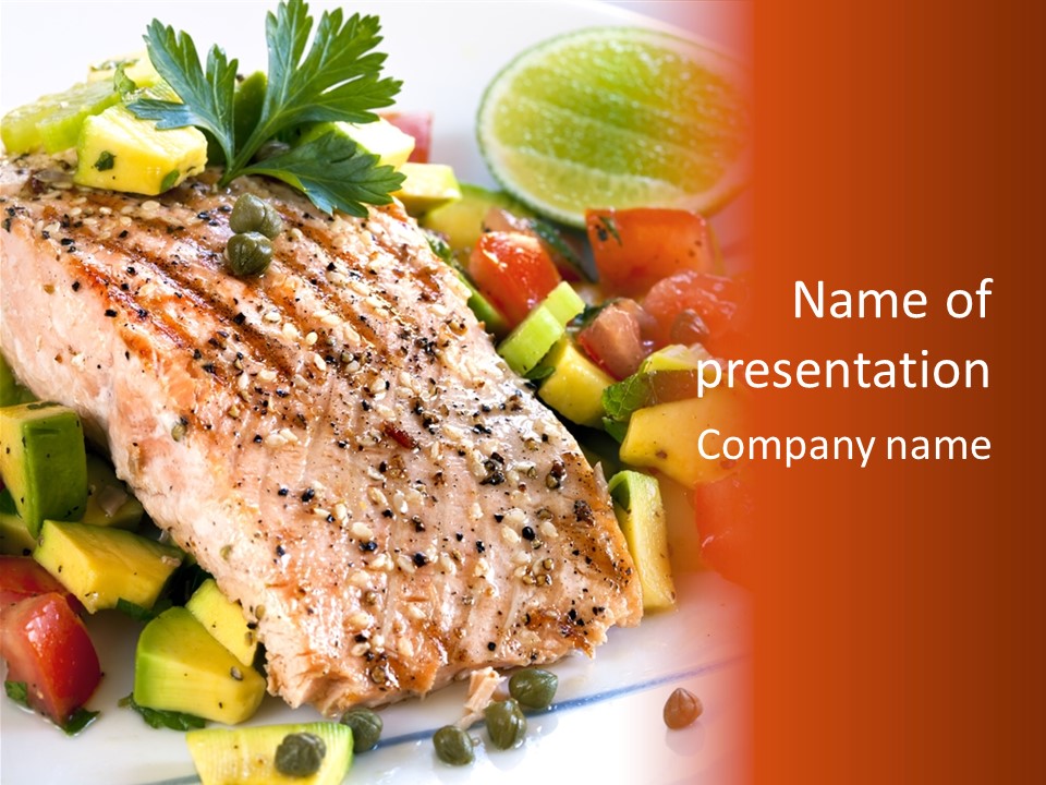 Tomato Lowfat Cooked PowerPoint Template