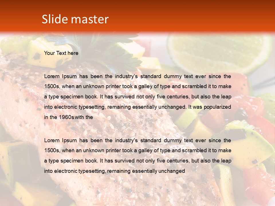 Tomato Lowfat Cooked PowerPoint Template