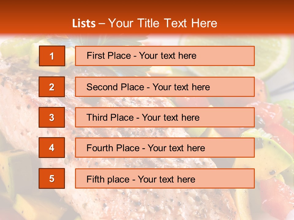 Tomato Lowfat Cooked PowerPoint Template