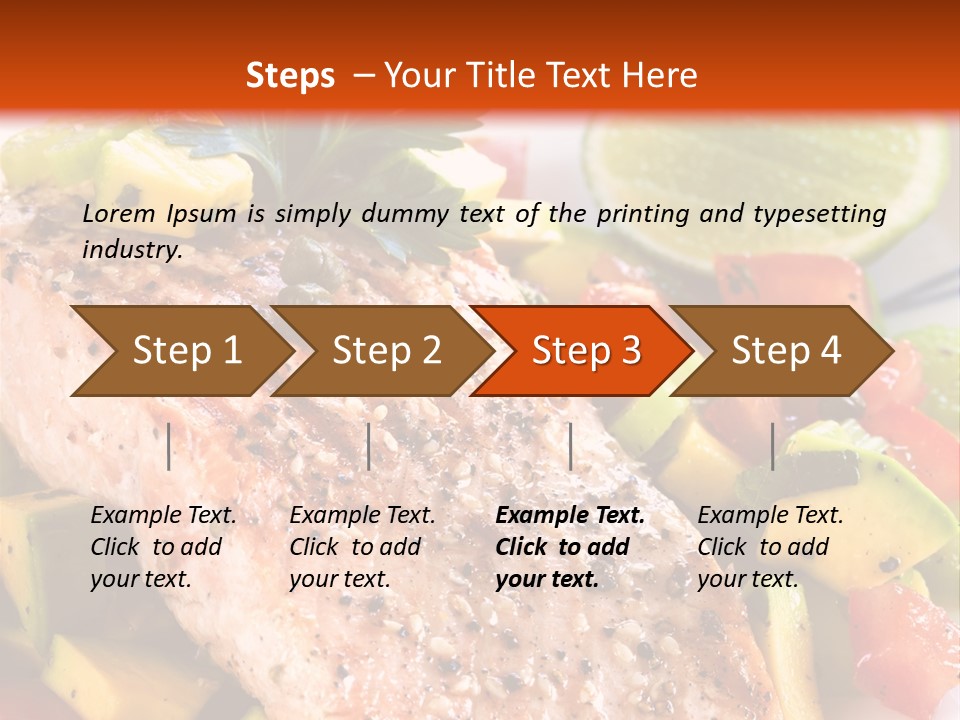 Tomato Lowfat Cooked PowerPoint Template