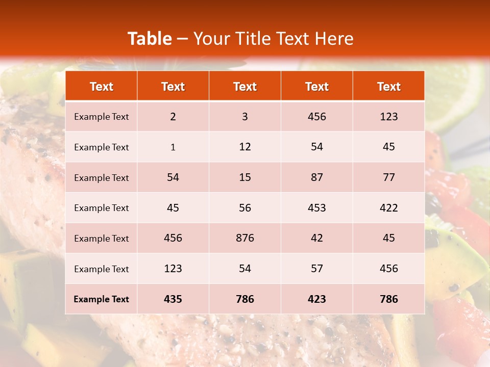 Tomato Lowfat Cooked PowerPoint Template