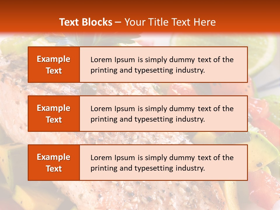 Tomato Lowfat Cooked PowerPoint Template