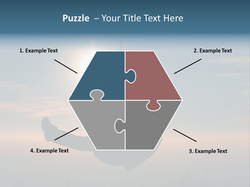 Silhouette Fun Back Lite PowerPoint Template