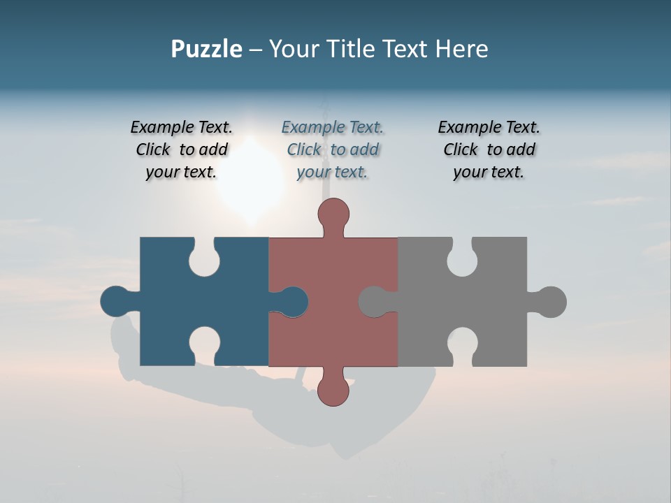 Silhouette Fun Back Lite PowerPoint Template