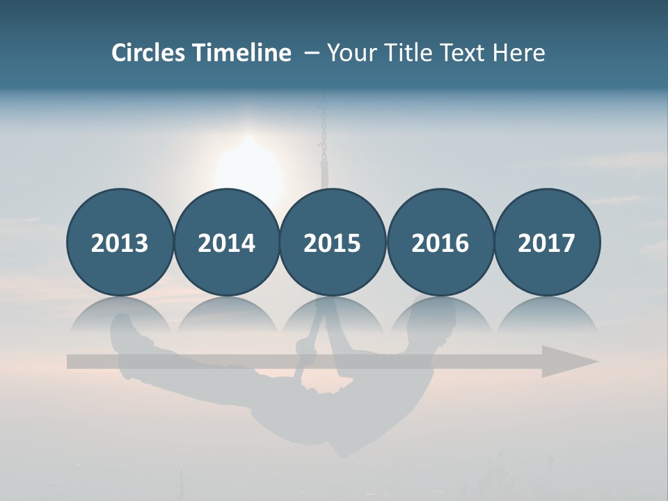 Silhouette Fun Back Lite PowerPoint Template