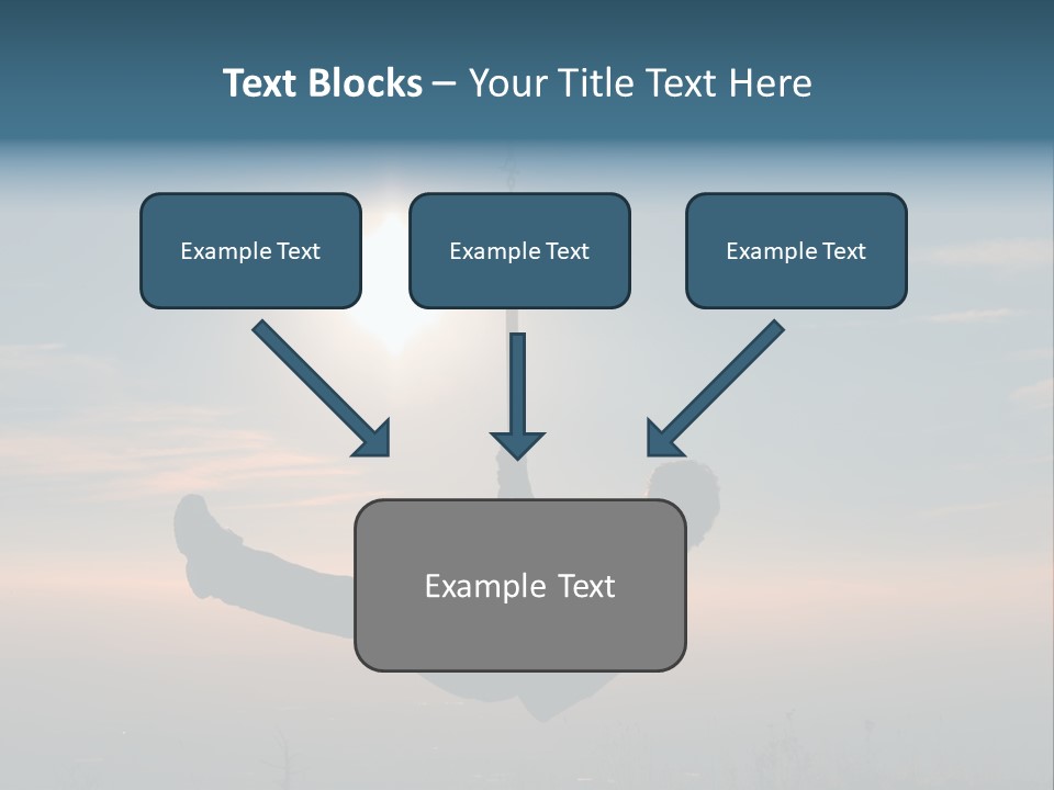 Silhouette Fun Back Lite PowerPoint Template