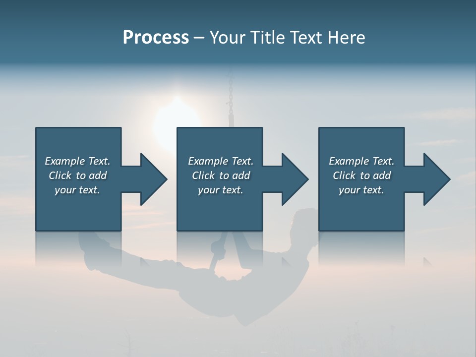 Silhouette Fun Back Lite PowerPoint Template