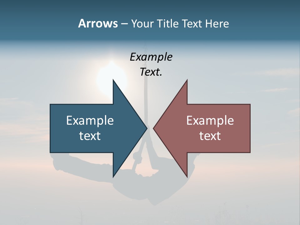 Silhouette Fun Back Lite PowerPoint Template