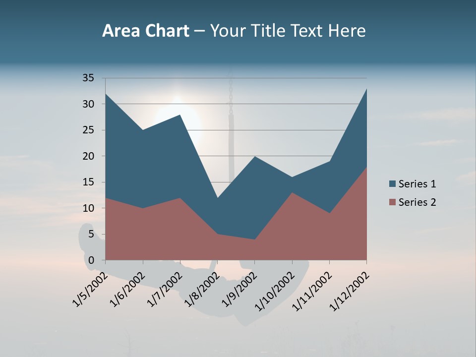 Silhouette Fun Back Lite PowerPoint Template