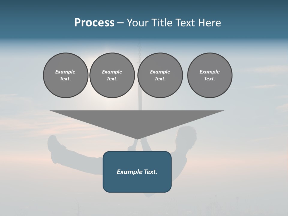 Silhouette Fun Back Lite PowerPoint Template