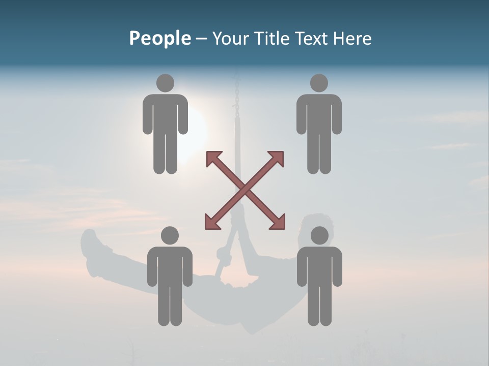 Silhouette Fun Back Lite PowerPoint Template