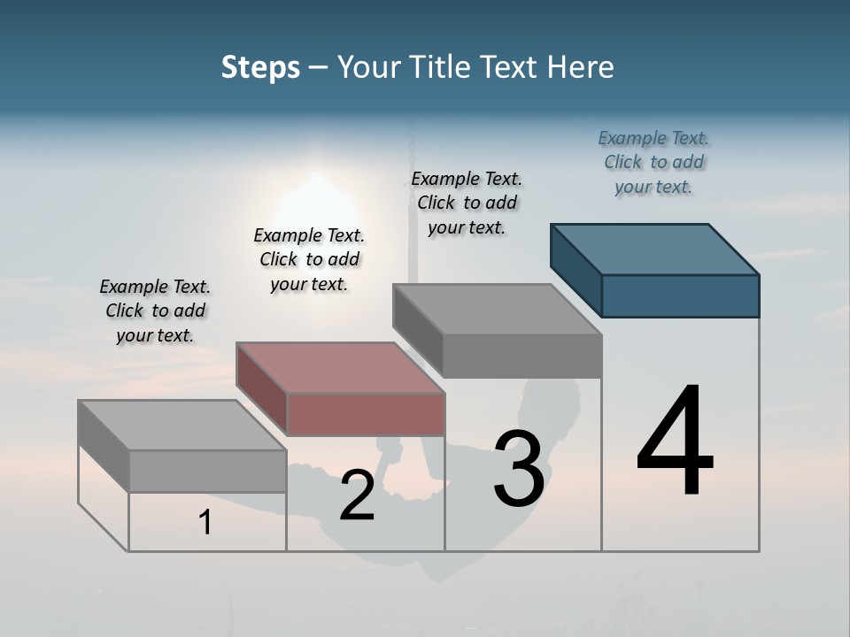 Silhouette Fun Back Lite PowerPoint Template