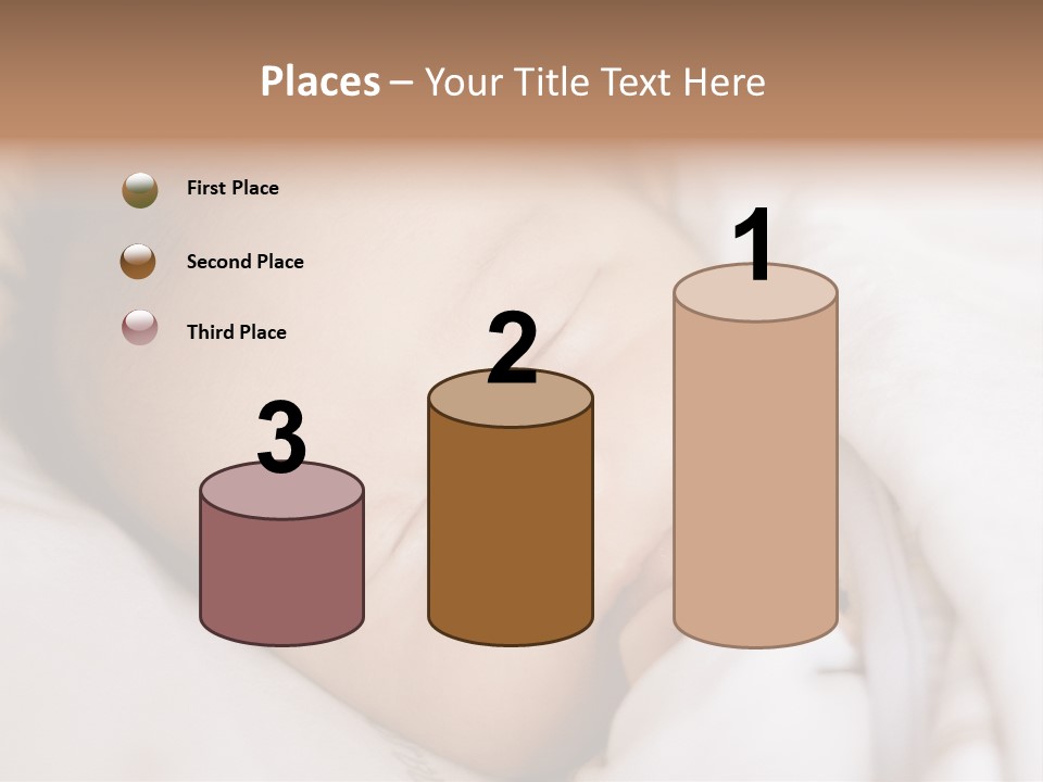 Sepia Portrait Posing PowerPoint Template