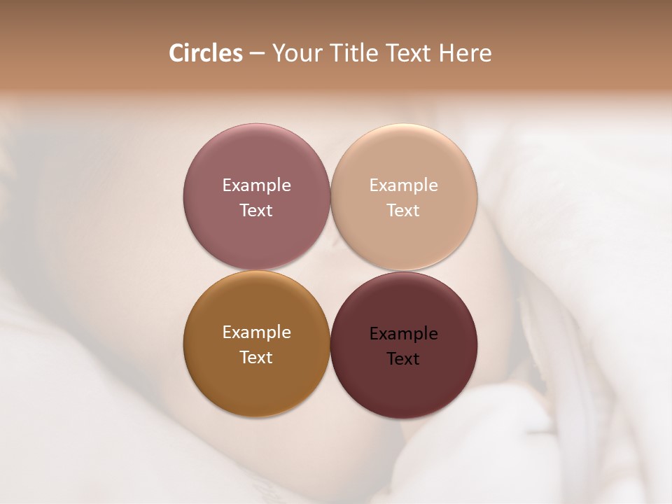 Sepia Portrait Posing PowerPoint Template