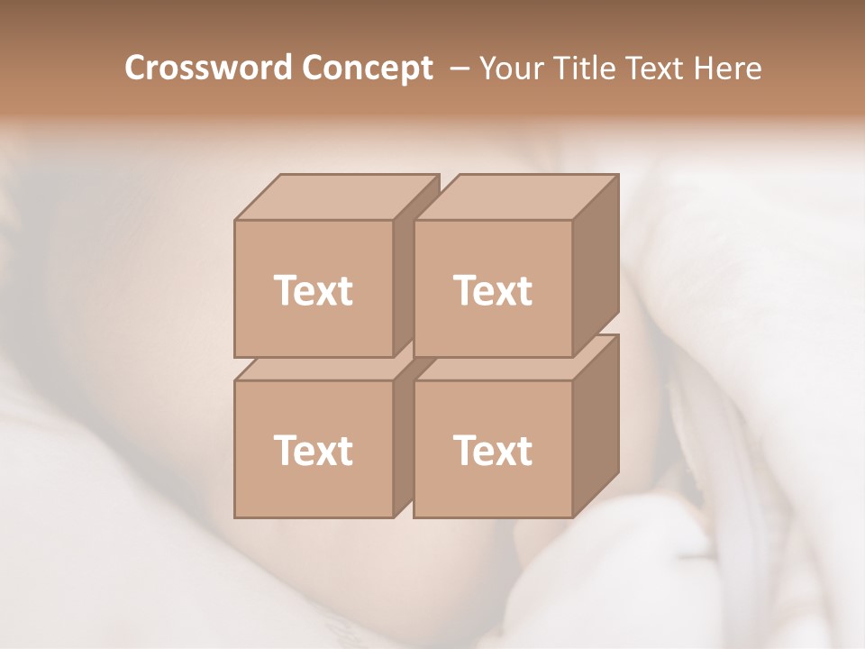 Sepia Portrait Posing PowerPoint Template