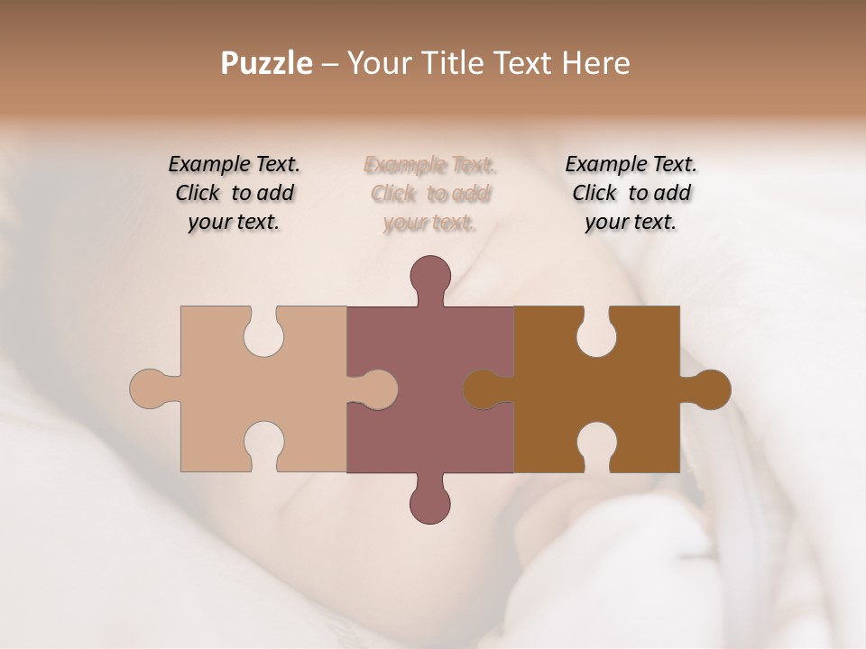 Sepia Portrait Posing PowerPoint Template