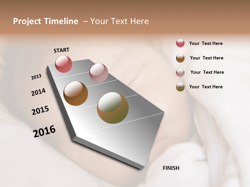 Sepia Portrait Posing PowerPoint Template