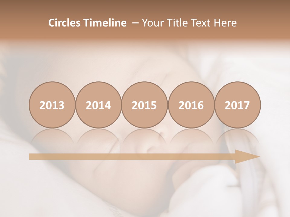 Sepia Portrait Posing PowerPoint Template