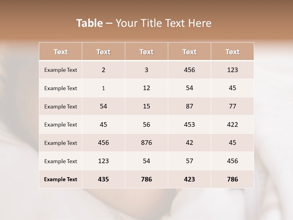 Sepia Portrait Posing PowerPoint Template