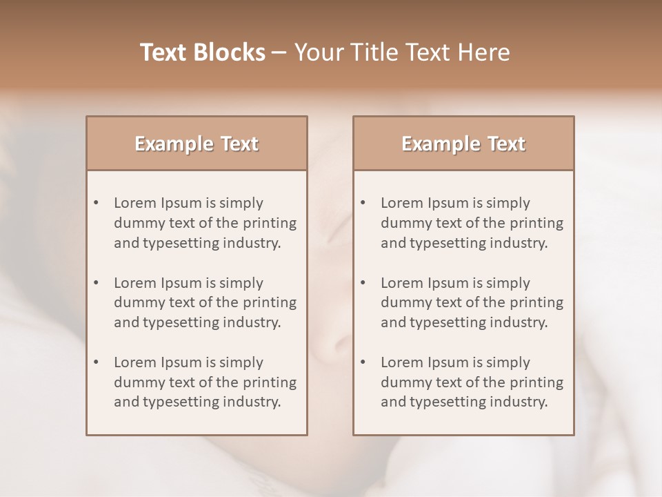 Sepia Portrait Posing PowerPoint Template