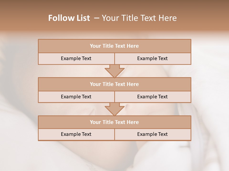 Sepia Portrait Posing PowerPoint Template