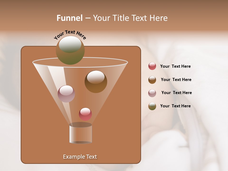 Sepia Portrait Posing PowerPoint Template