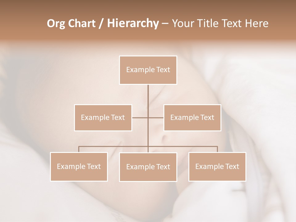 Sepia Portrait Posing PowerPoint Template