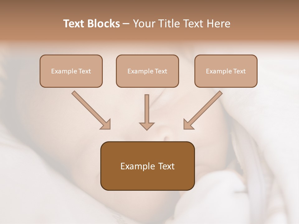 Sepia Portrait Posing PowerPoint Template