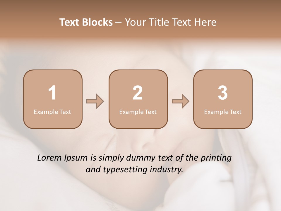 Sepia Portrait Posing PowerPoint Template