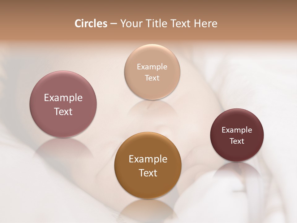 Sepia Portrait Posing PowerPoint Template