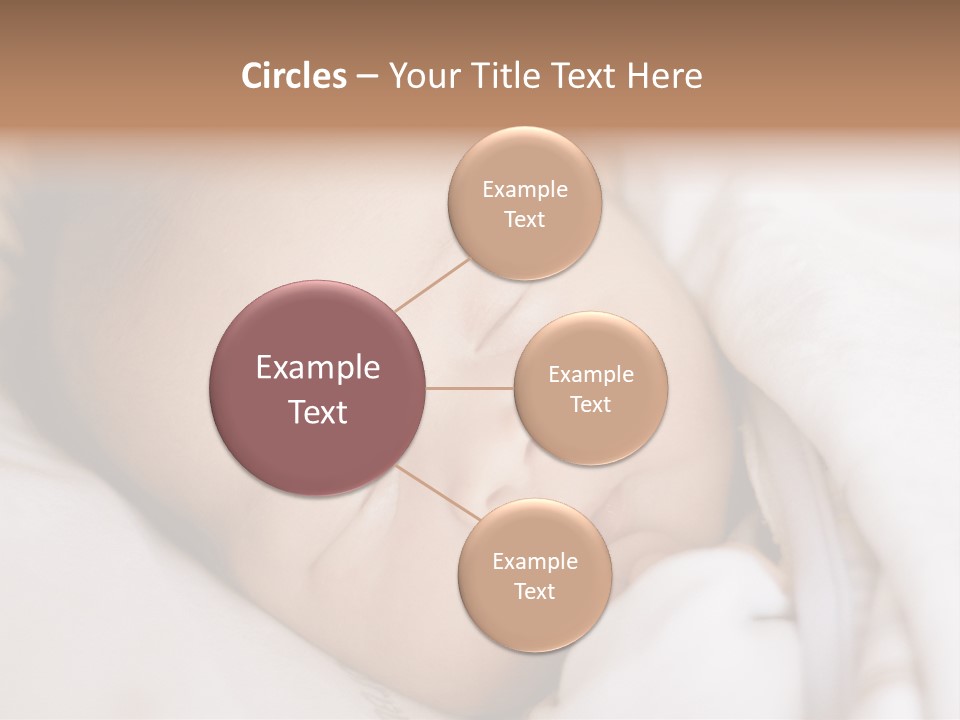 Sepia Portrait Posing PowerPoint Template