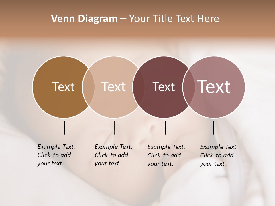 Sepia Portrait Posing PowerPoint Template