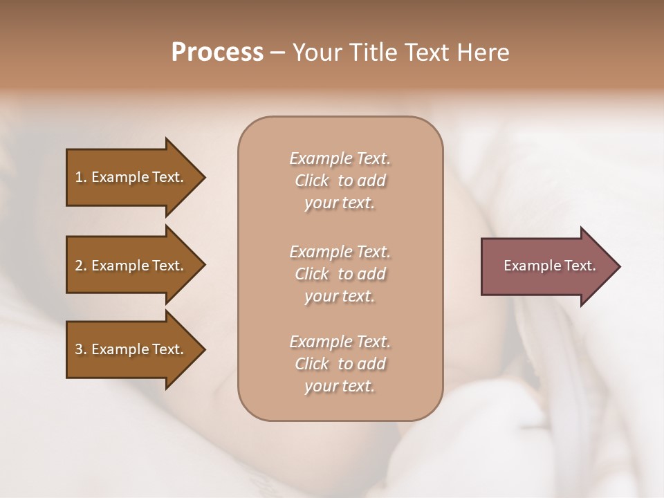 Sepia Portrait Posing PowerPoint Template