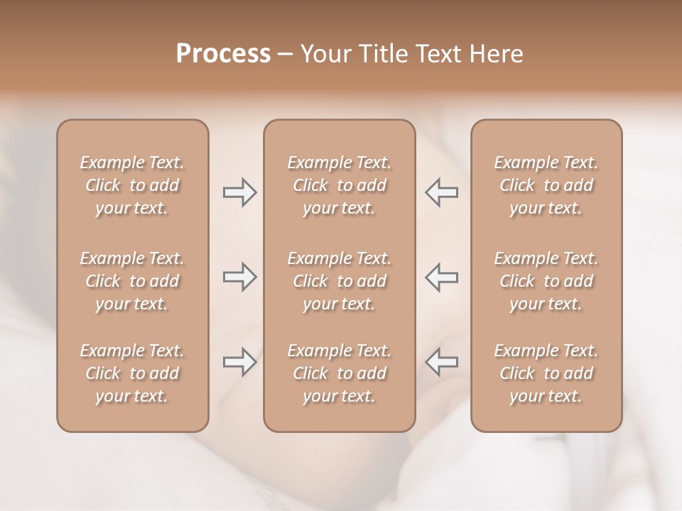Sepia Portrait Posing PowerPoint Template
