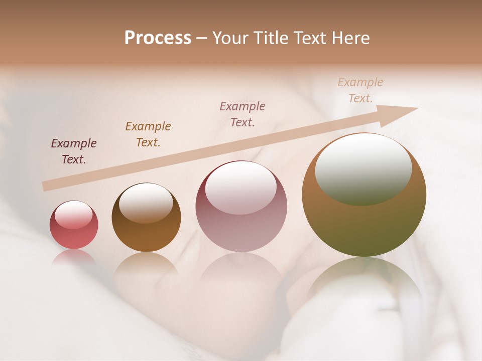 Sepia Portrait Posing PowerPoint Template