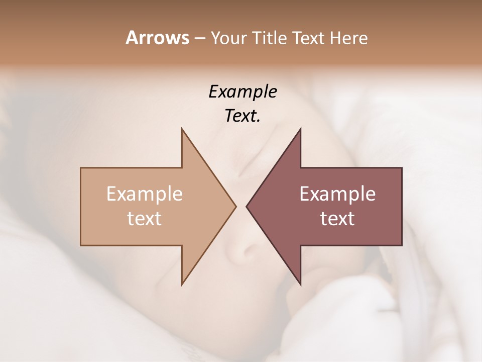 Sepia Portrait Posing PowerPoint Template