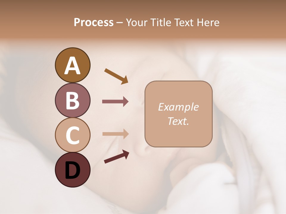 Sepia Portrait Posing PowerPoint Template