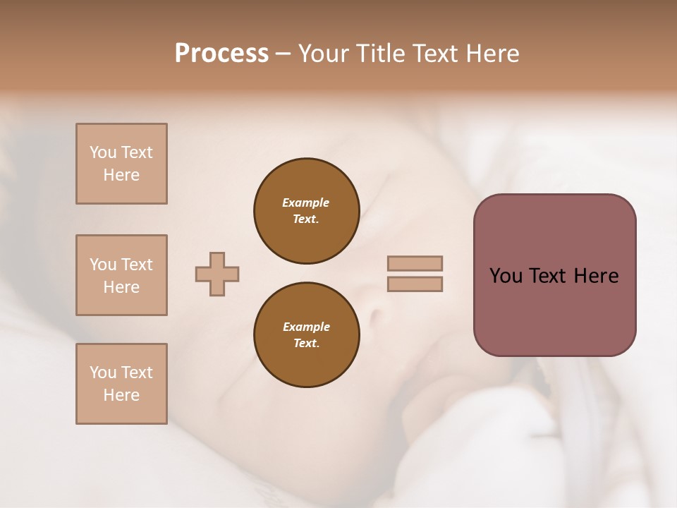 Sepia Portrait Posing PowerPoint Template