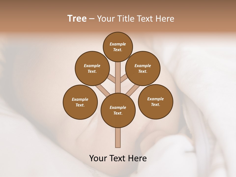 Sepia Portrait Posing PowerPoint Template