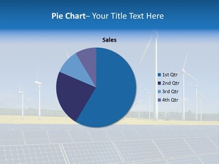 Solar Panel Elektrizitaet Eco PowerPoint Template