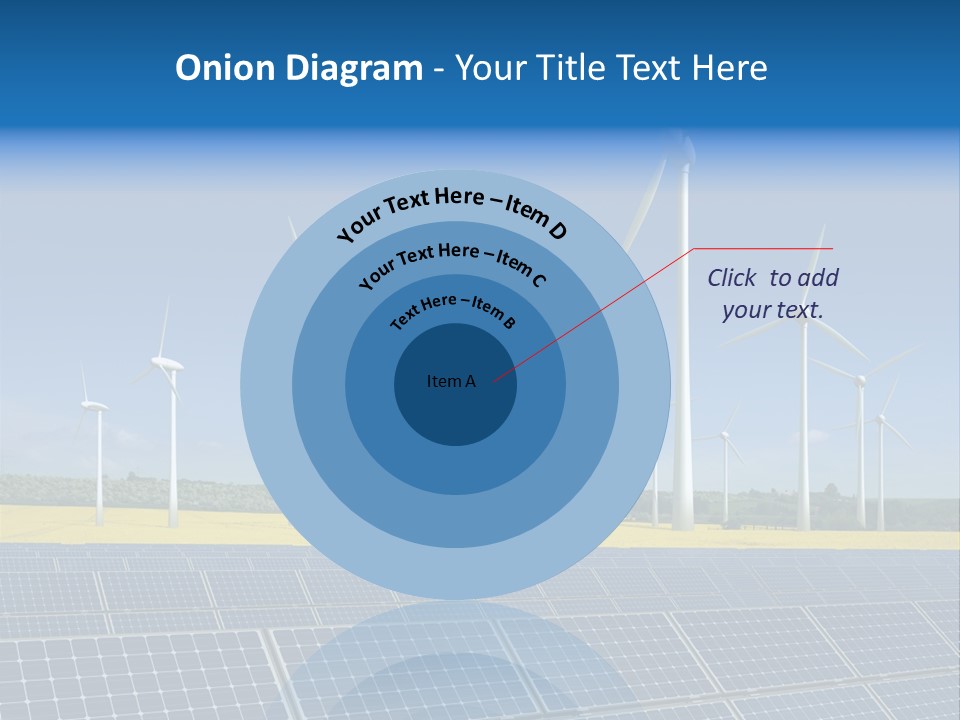 Solar Panel Elektrizitaet Eco PowerPoint Template