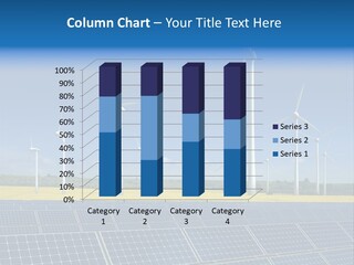 Solar Panel Elektrizitaet Eco PowerPoint Template