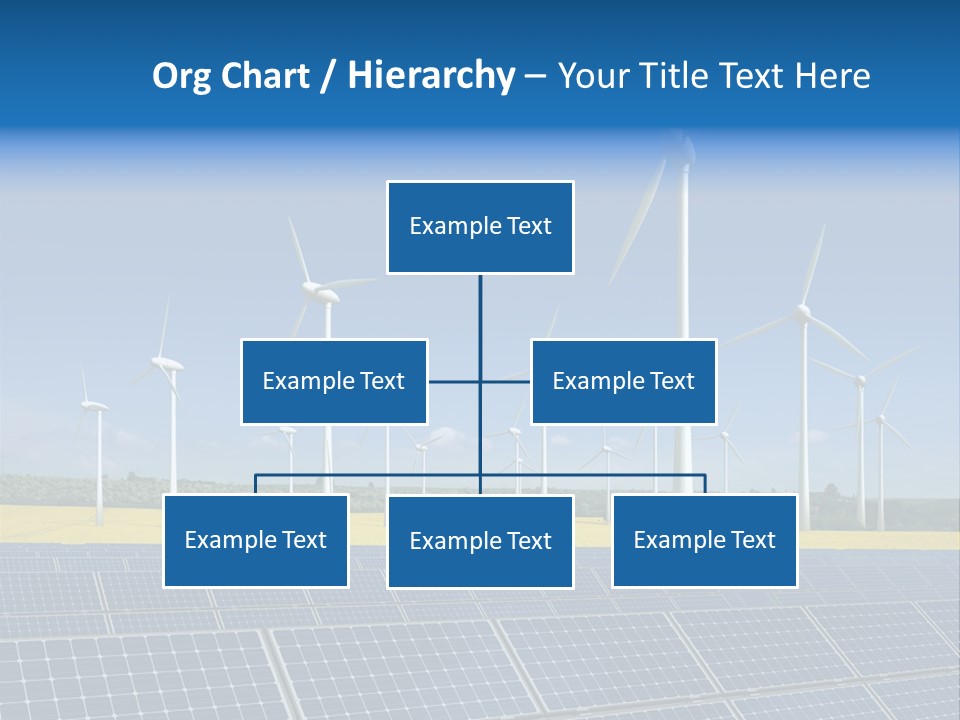 Solar Panel Elektrizitaet Eco PowerPoint Template