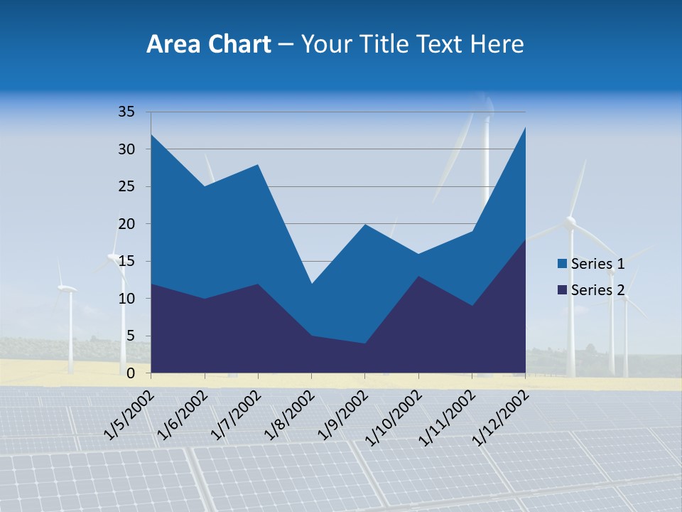 Solar Panel Elektrizitaet Eco PowerPoint Template