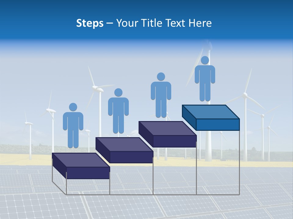 Solar Panel Elektrizitaet Eco PowerPoint Template