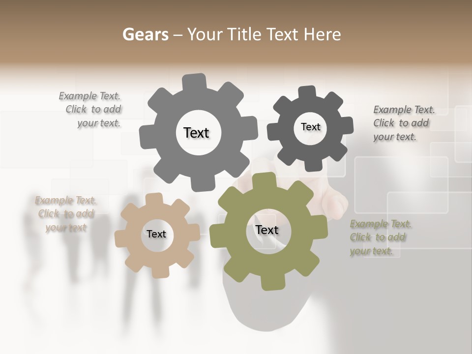 Reality Button Future PowerPoint Template