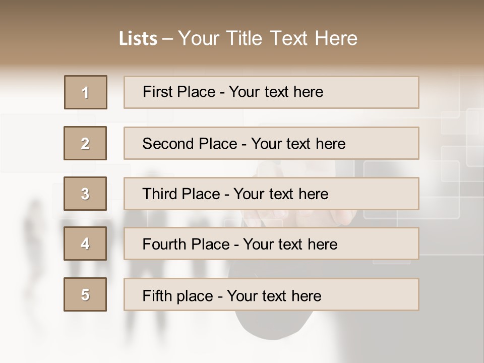 Reality Button Future PowerPoint Template