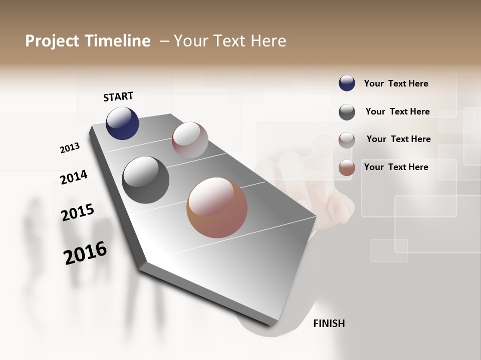 Reality Button Future PowerPoint Template